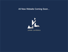 Tablet Screenshot of johnlavenia.com